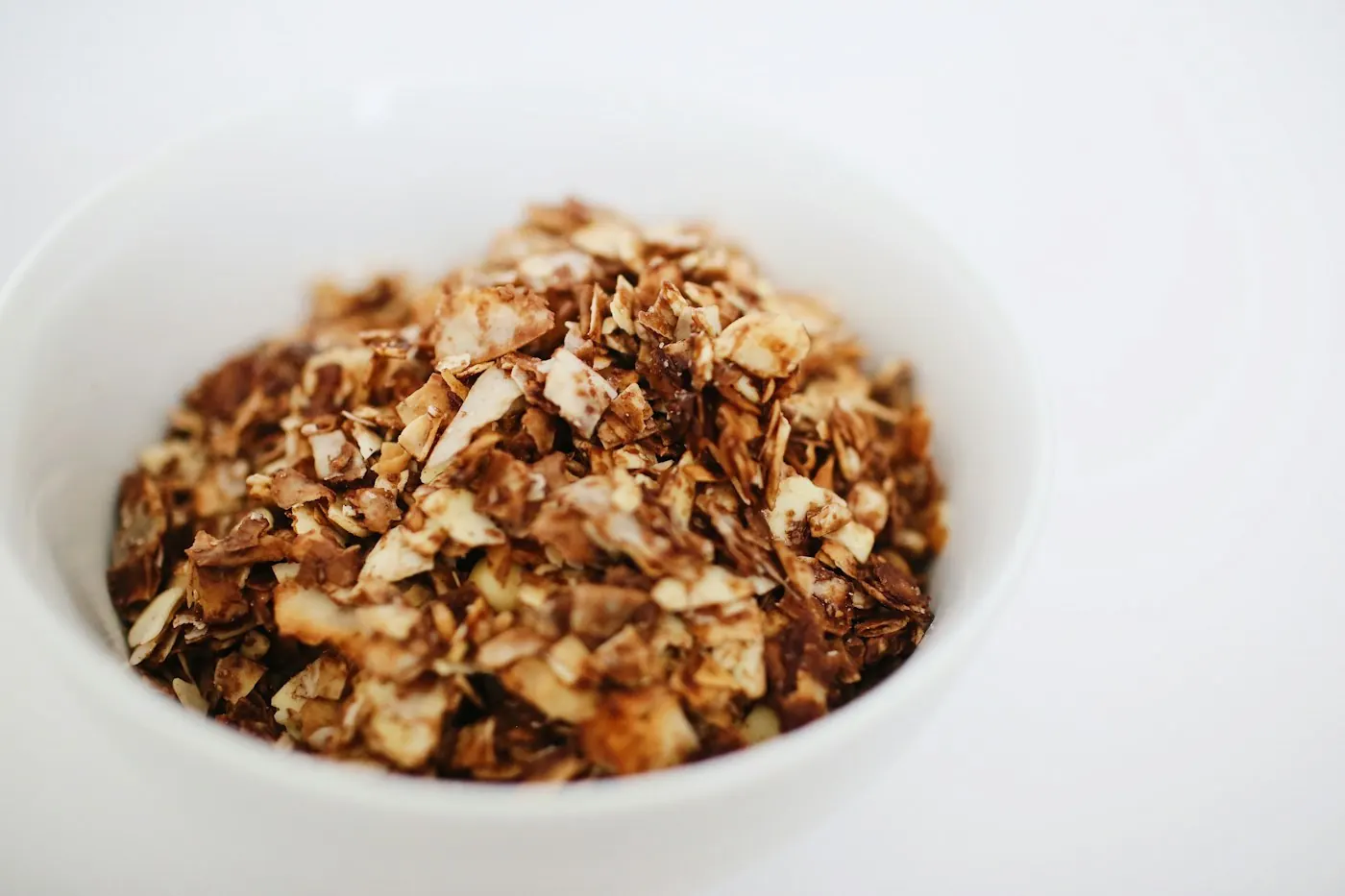 Een kom granola